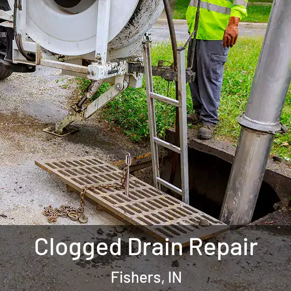  Clogged Drain Repair Fishers, IN